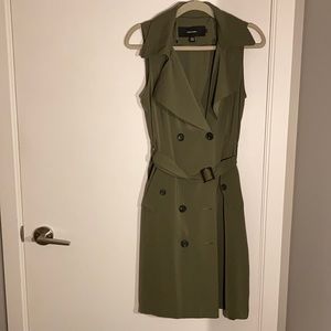 Olive green Vero Moda vest dress